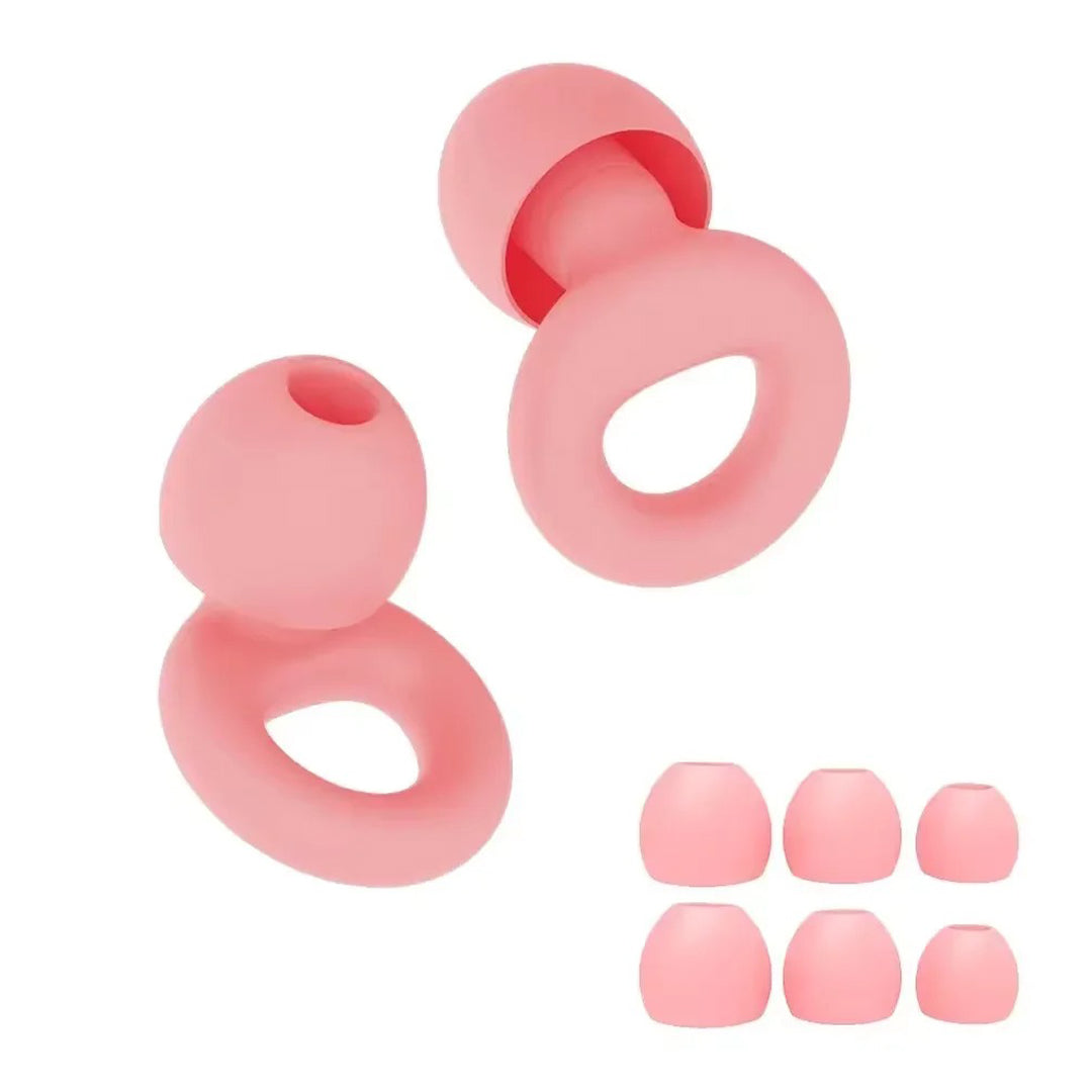 Bouchons d'oreilles haute qualité à réduction de bruit - Taille adaptable et Confort optimal